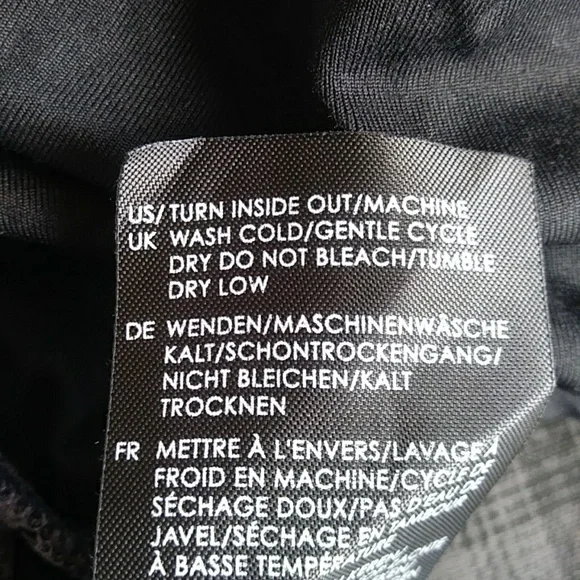 Liverpool Maternity Plaid Stitch Fix Legging 2 / 26 Black Gray - Picture 6 of 15